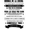 NORMAS DE LA COCINA