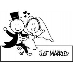 just married