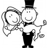 NOVIOS EN BRAZOS