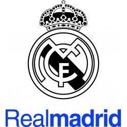 Vinilo decorativo Escudo Real Madrid Color