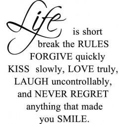 BREAK THE RULES