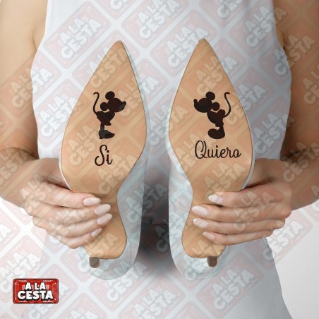 Zapatos Sí Quiero Ratones Mickey Minnie Mouse