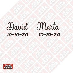 ZAPATOS FECHA NOMBRE