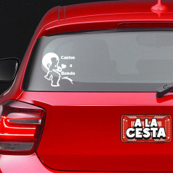 pegatina bebé a bordo para coche tengo pipi