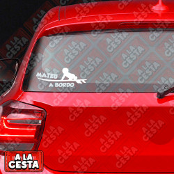 pegatina bebé a bordo para coche surf