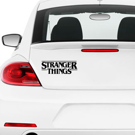 Pegatina Sticker vinilo Stranger Things