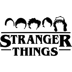 Pegatina Sticker vinilo Stranger Things