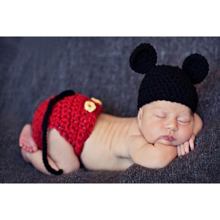 Disfraz Mickey Mouse C/ Accesorios Bebe/niño