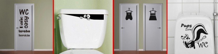 Vinilos decorativos para baños y aseos | Diseños exclusivos – ALACESTA