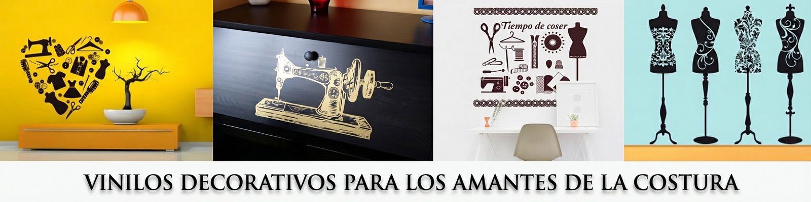 VINILOS DECORATIVOS PARA LOS AMANTES DE LA COSTURA